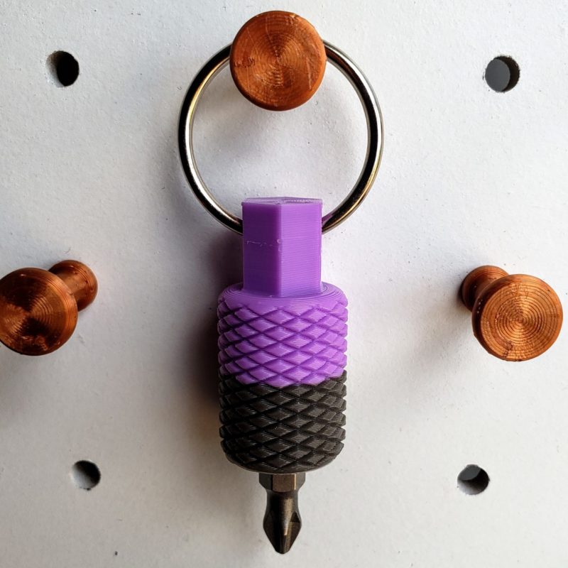 Bit Holder Keychain – 2 color | Creamy Farm